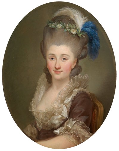 Ritratto della Contessa Konstancja Tyszkiewicz, nata Principessa Poniatowska da Marcello Bacciarelli